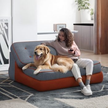 sleeper sofa bed 6403 pebble pillows