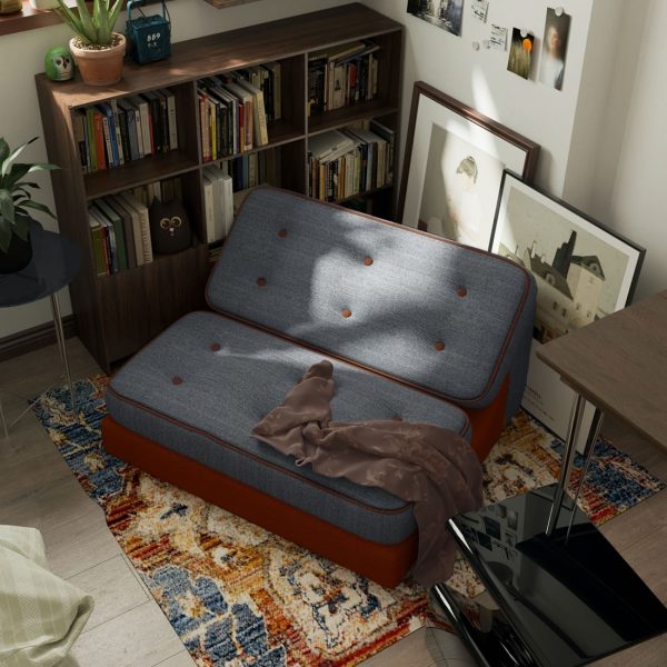 Convertible Sleeper Sofa Bed 3-in-1 Folding Futon Couch - Image 4