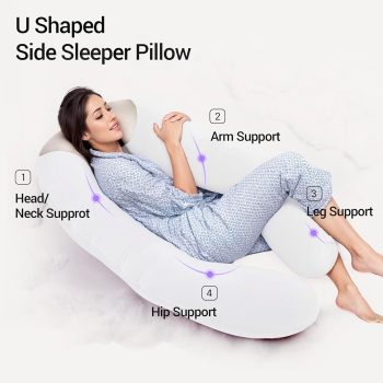 support pillow for side sleeper 6480 pebble pillows