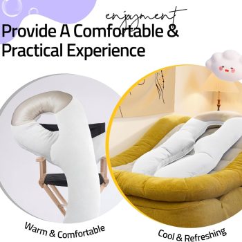 support pillow for side sleeper 6489 pebble pillows