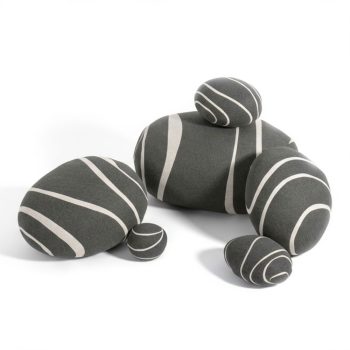 Pebble Pillows Neo-LivingStones Rock Pillows Pebble Cushions Set 19 pebble pillows livingstones pebble pillows 6805 pebble pillows